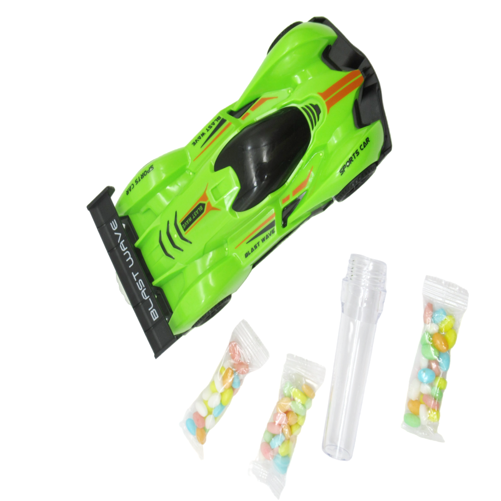 Pull back car candy toy